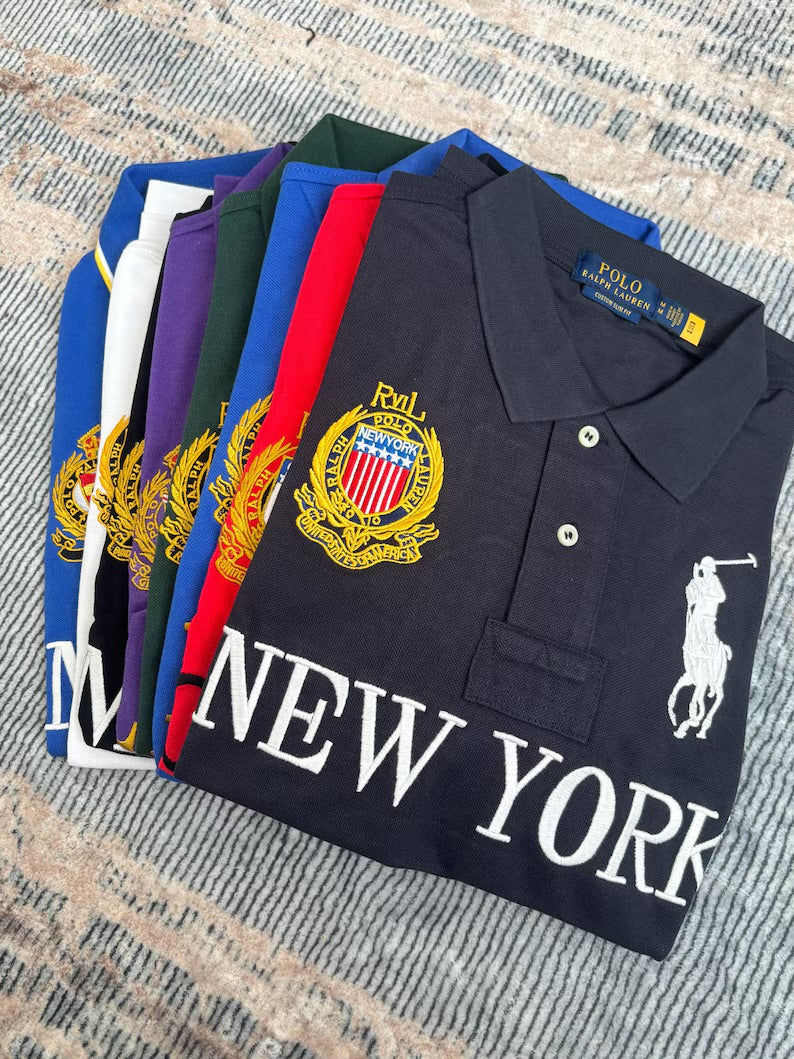Vintage Polo Ralph Lauren Big Pony City Crest Edition