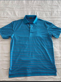 Peter Millar Summer Comfort Blue + Red Stripes SIZE M