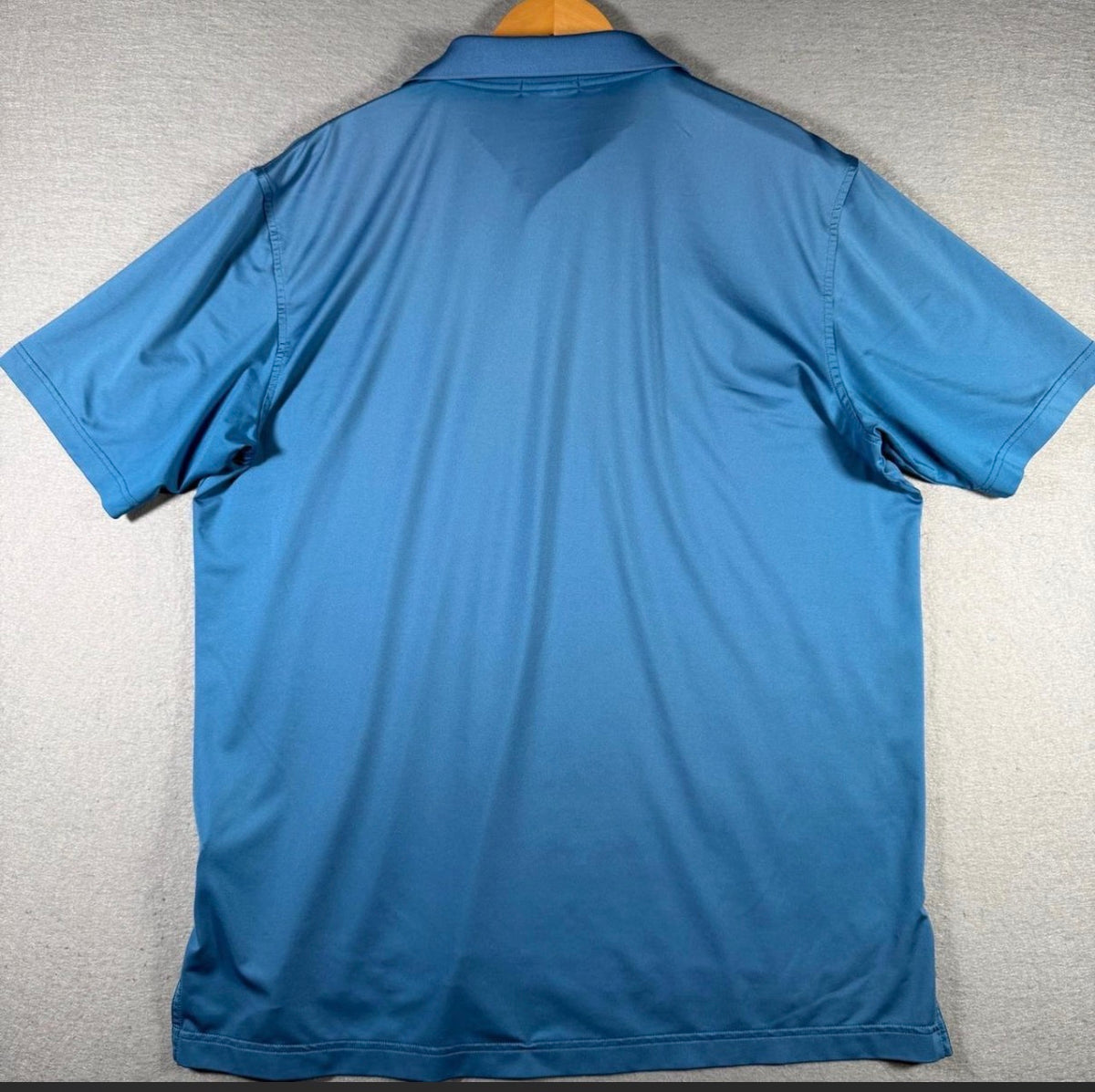 Peter Millar PGA Tour Champions Gold Polo SIZE L