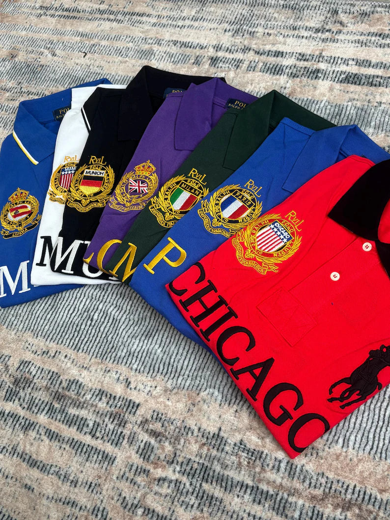 Vintage Polo Ralph Lauren Big Pony City Crest Edition