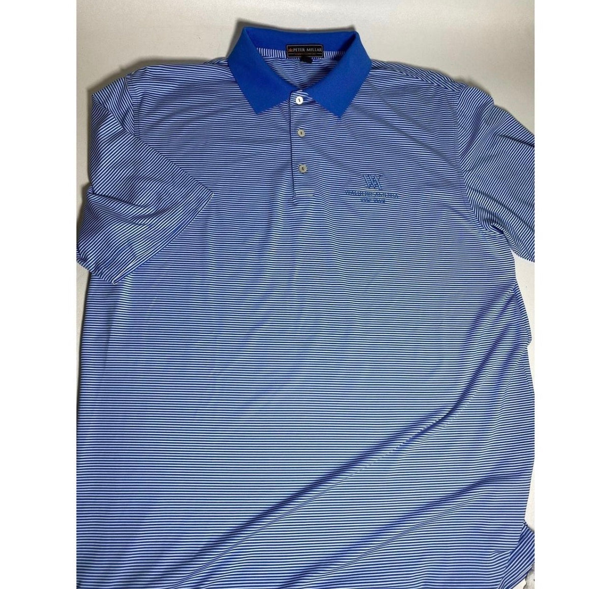 Peter Millar Waldorf Asortia Golf Club Polo SIZE L